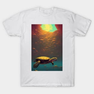 Sunlit Sea Cave T-Shirt